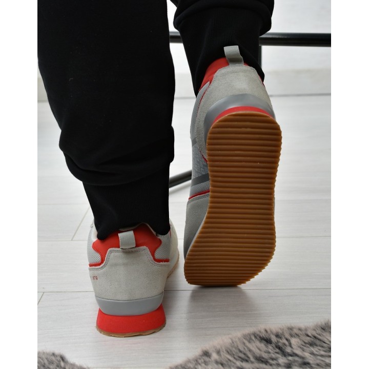 Buty sportowe męskie Big Star JJ174395 Szare