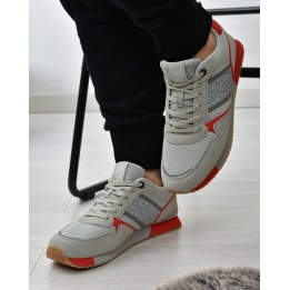 Buty sportowe męskie Big Star JJ174395 Szare