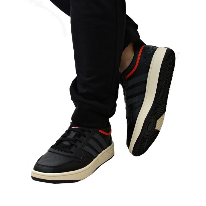 Buty sportowe męskie Adidas Hoops 3.0 GZ1347 Czarne