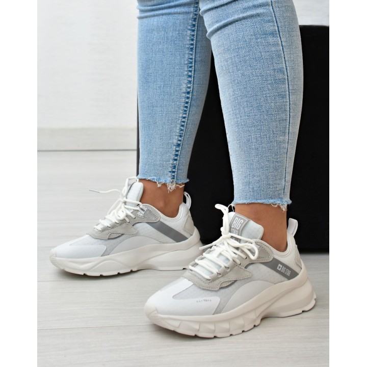 Sneakersy damskie Big Star KK274057 Białe