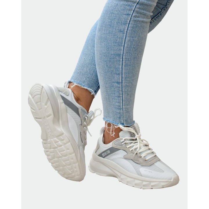 Sneakersy damskie Big Star KK274057 Białe
