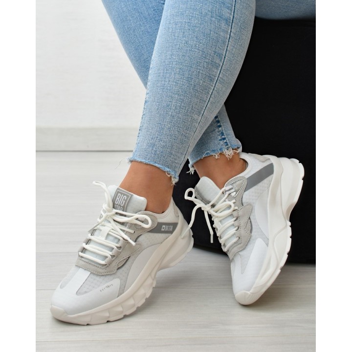 Sneakersy damskie Big Star KK274057 Białe