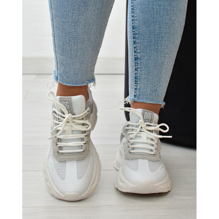 Sneakersy damskie Big Star KK274057 Białe