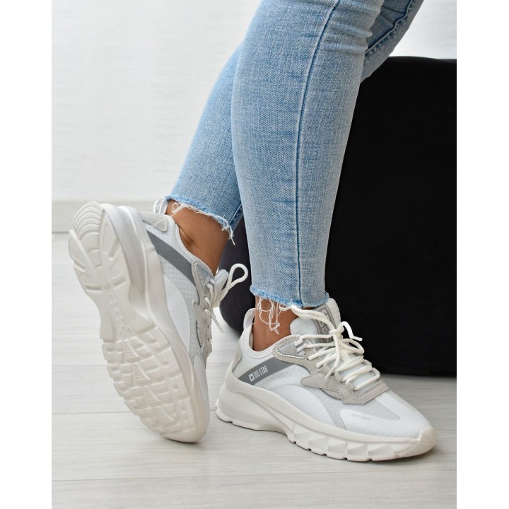 Sneakersy damskie Big Star KK274057 Białe