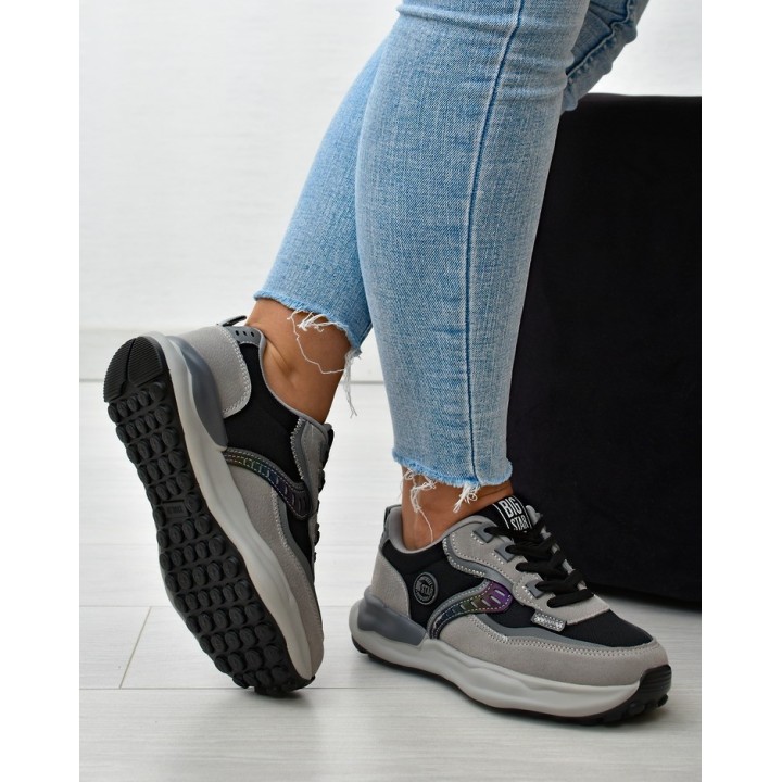 Sneakersy damskie Big Star KK274100 Czarne