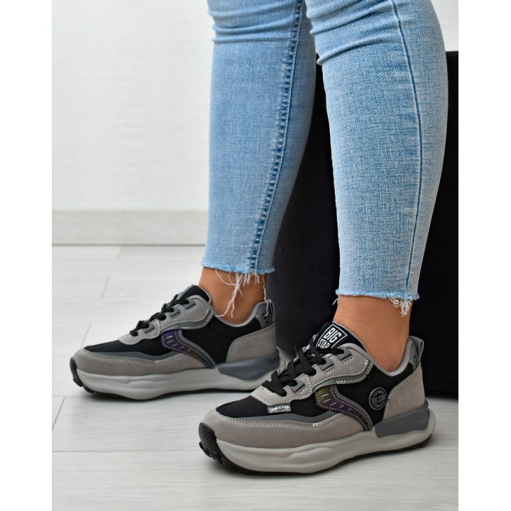 Sneakersy damskie Big Star KK274100 Czarne