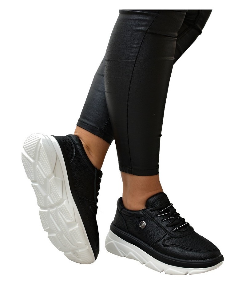 Sneakersy damskie Vinceza 10842 Czarne