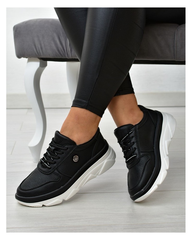 Sneakersy damskie Vinceza 10842 Czarne