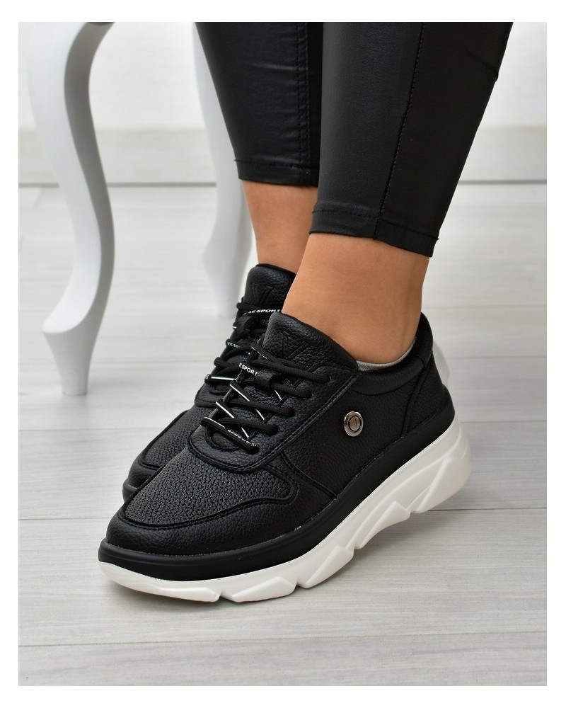 Sneakersy damskie Vinceza 10842 Czarne