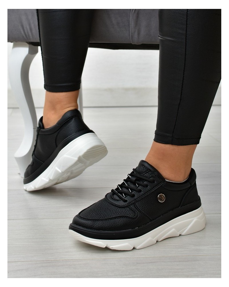 Sneakersy damskie Vinceza 10842 Czarne
