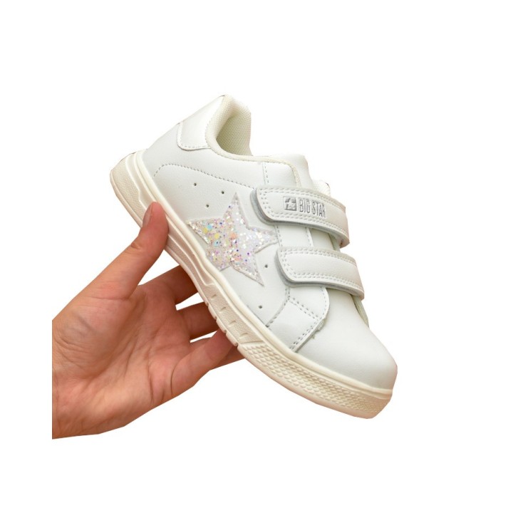 Trampki dziewczęce Big Star KK374028 Białe