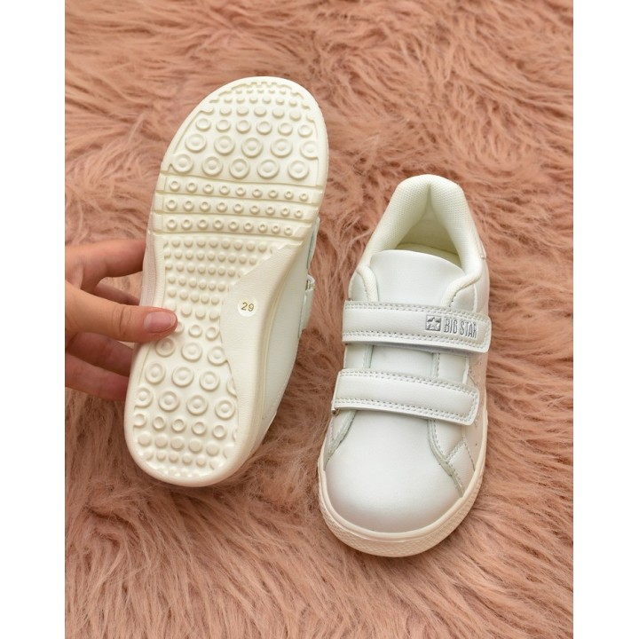 Trampki dziewczęce Big Star KK374028 Białe