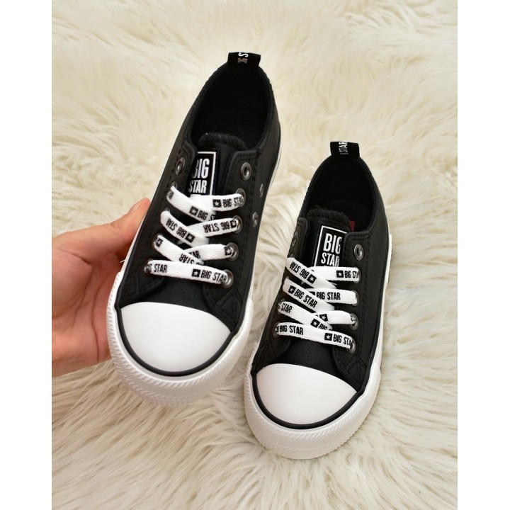 Trampki dziecięce Big Star KK374039 Czarne