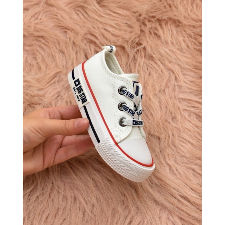 Trampki dziecięce Big Star KK374040 Białe