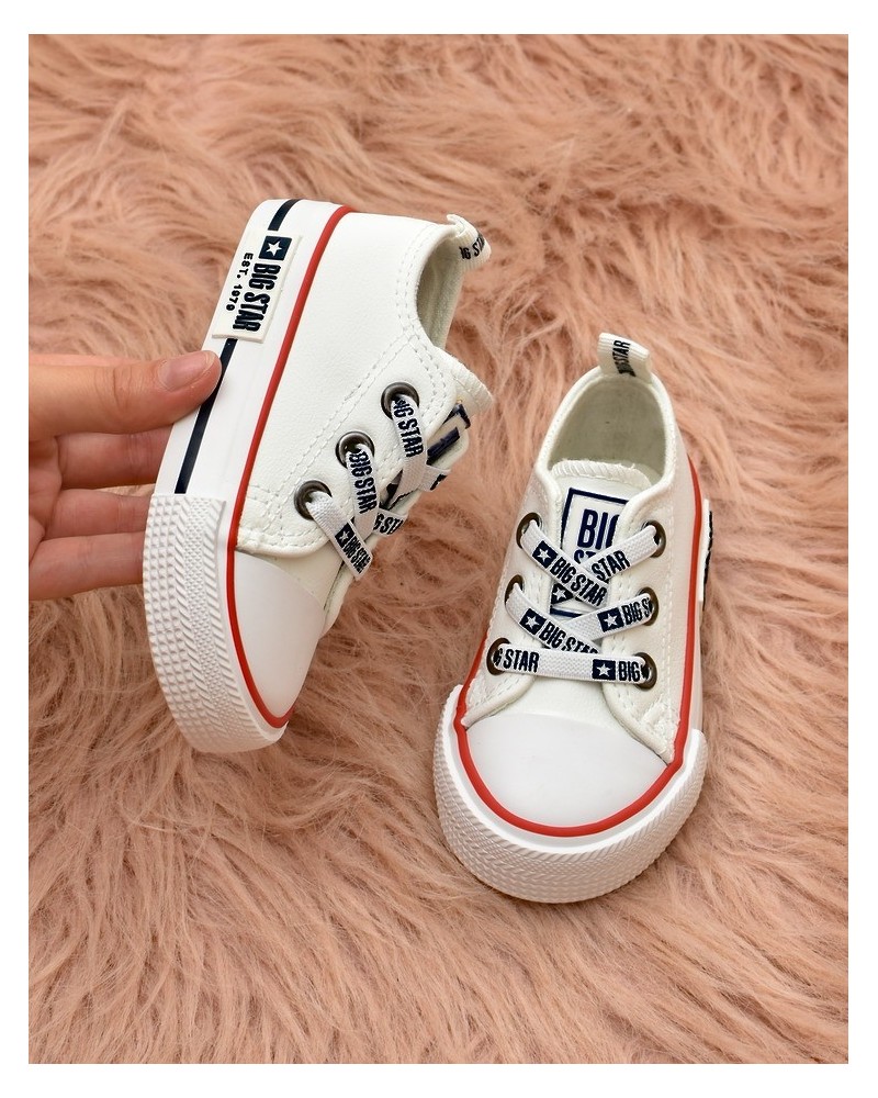 Trampki dziecięce Big Star KK374040 Białe