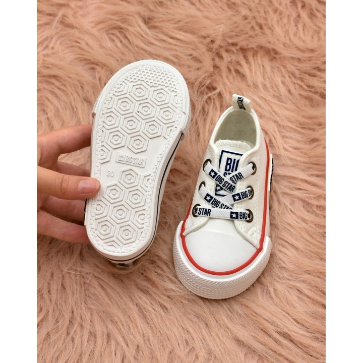 Trampki dziecięce Big Star KK374040 Białe