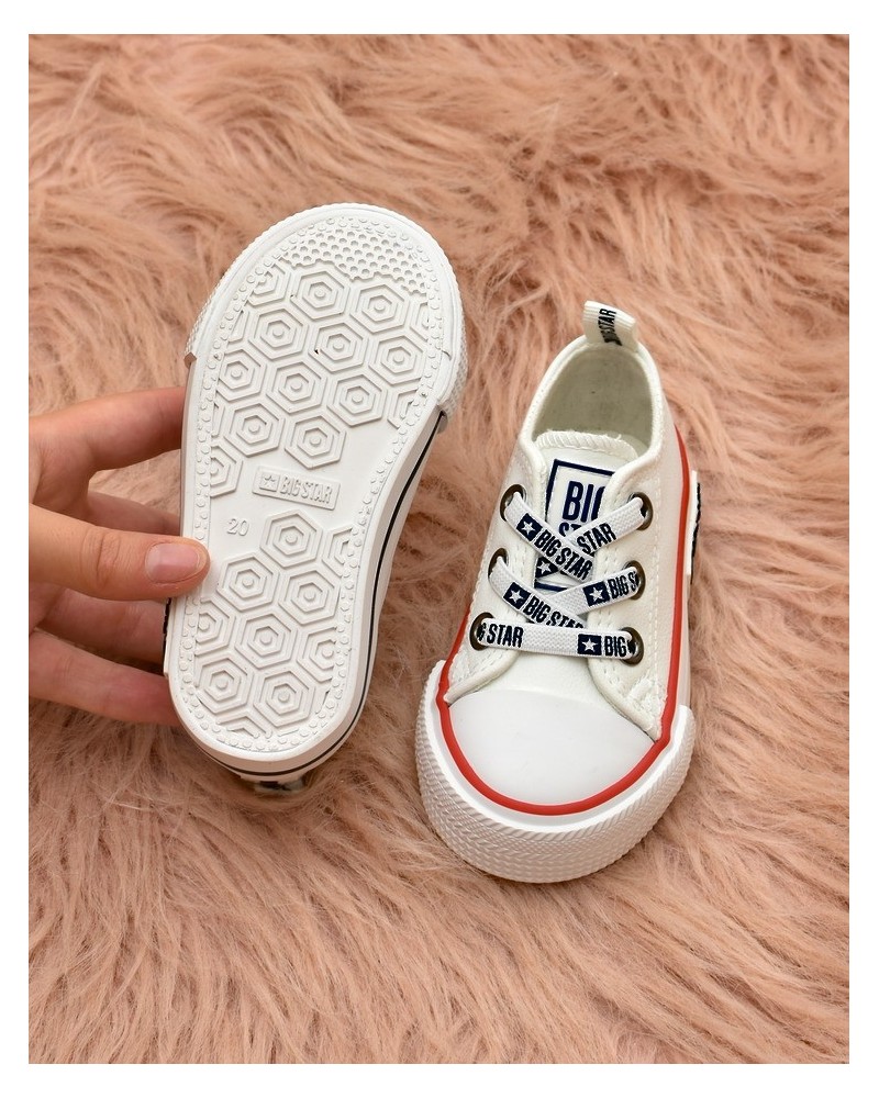 Trampki dziecięce Big Star KK374040 Białe