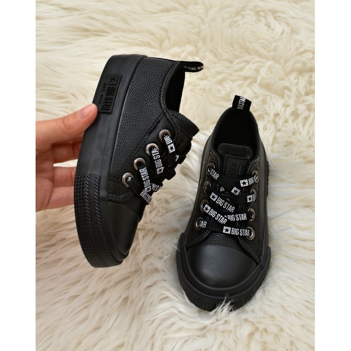 Trampki dziecięce Big Star KK374061 Czarne