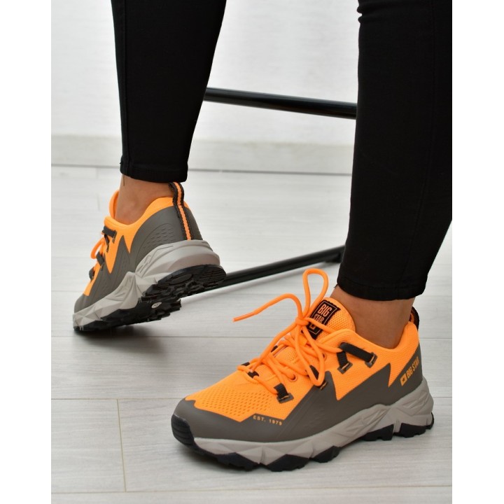 Buty trekkingowe Big Star KK274210 Pomarańczowe