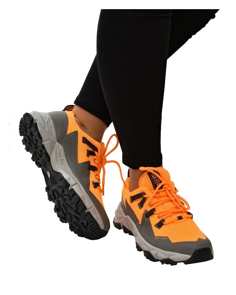Buty trekkingowe Big Star KK274210 Pomarańczowe