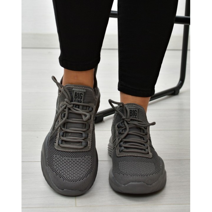 Buty sportowe Big Star KK274347 Szare