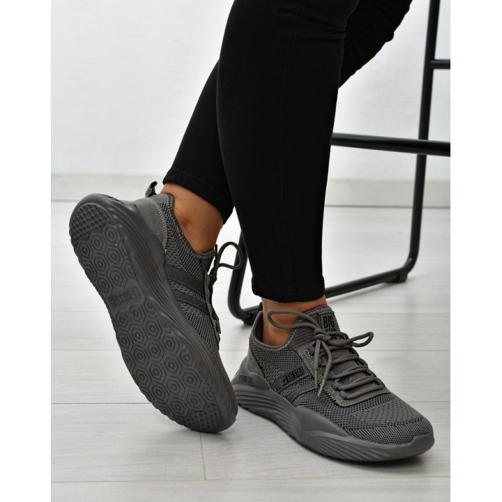 Buty sportowe Big Star KK274347 Szare
