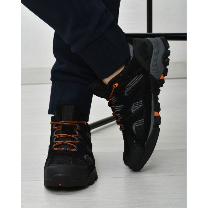 Buty trekkingowe męskie Big Star KK174062 Czarne