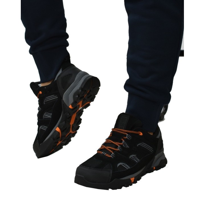 Buty trekkingowe męskie Big Star KK174062 Czarne