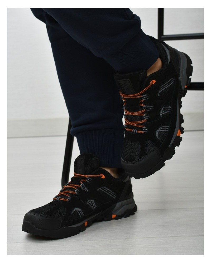 Buty trekkingowe męskie Big Star KK174062 Czarne