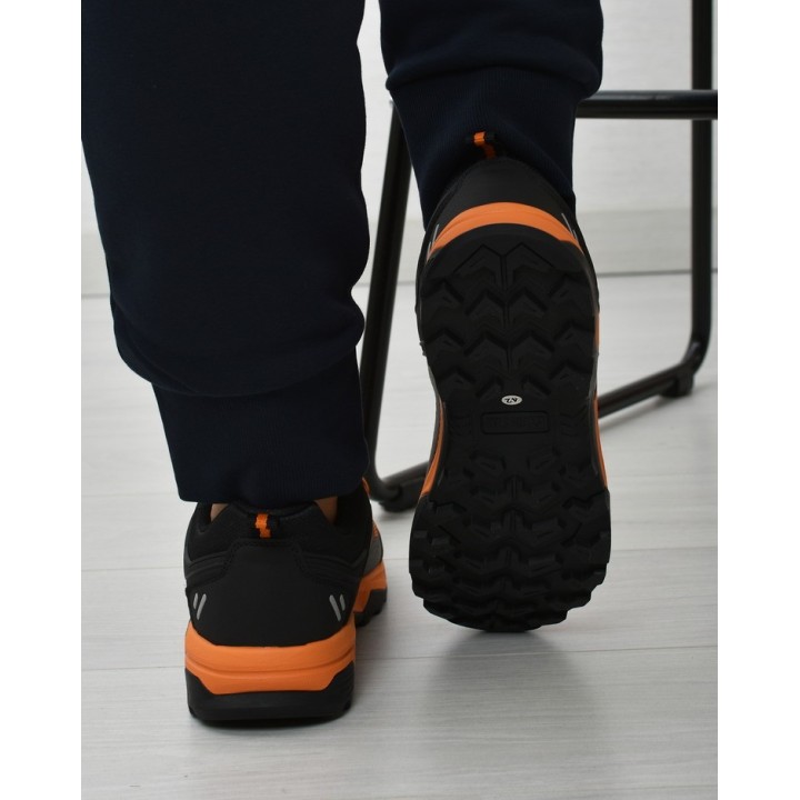 Buty trekkingowe męskie Big Star KK174107 Pomarańczowe
