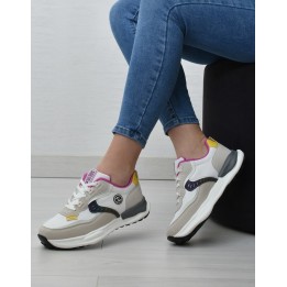 Sneakersy damskie Big Star KK274099 Białe