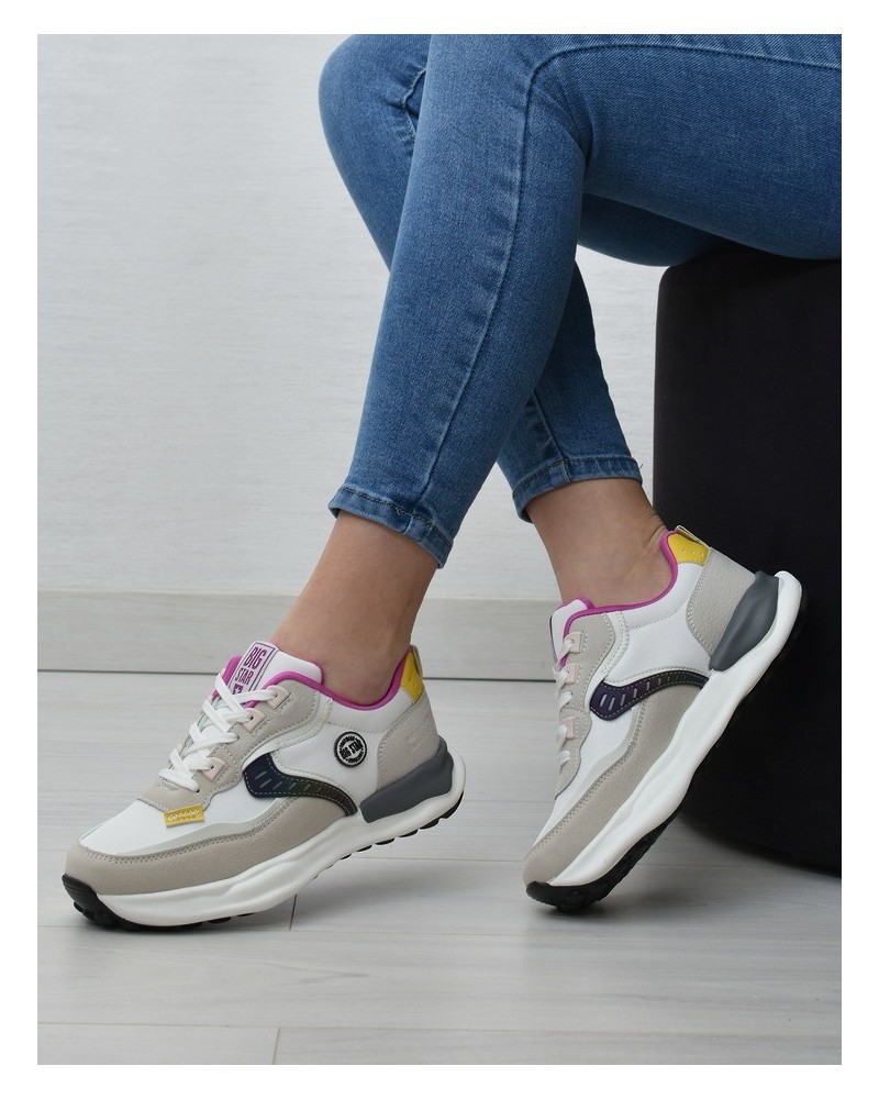 Sneakersy damskie Big Star KK274099 Białe