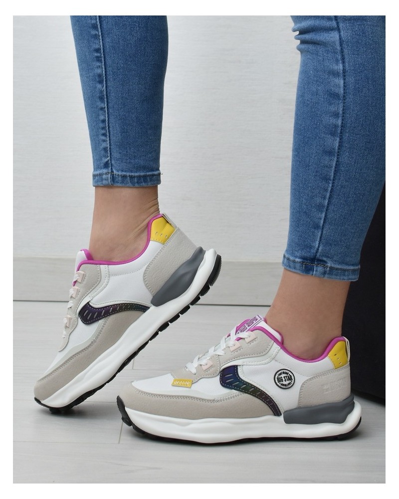 Sneakersy damskie Big Star KK274099 Białe