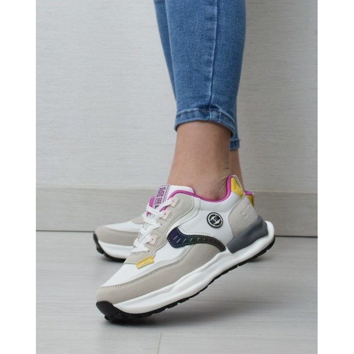 Sneakersy damskie Big Star KK274099 Białe
