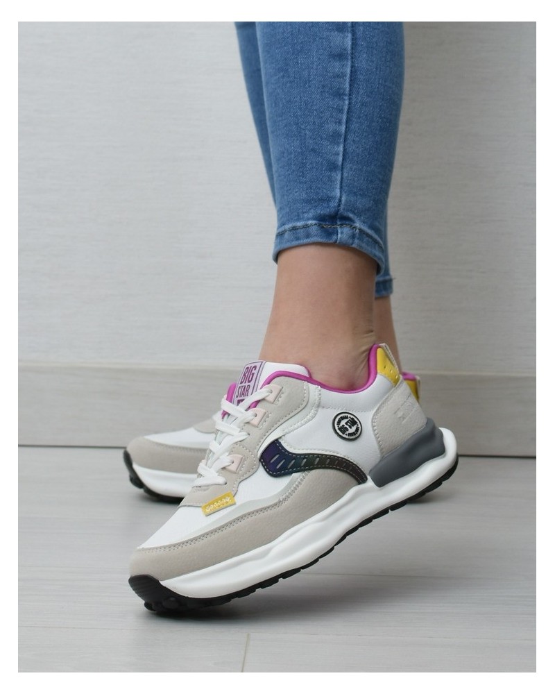 Sneakersy damskie Big Star KK274099 Białe