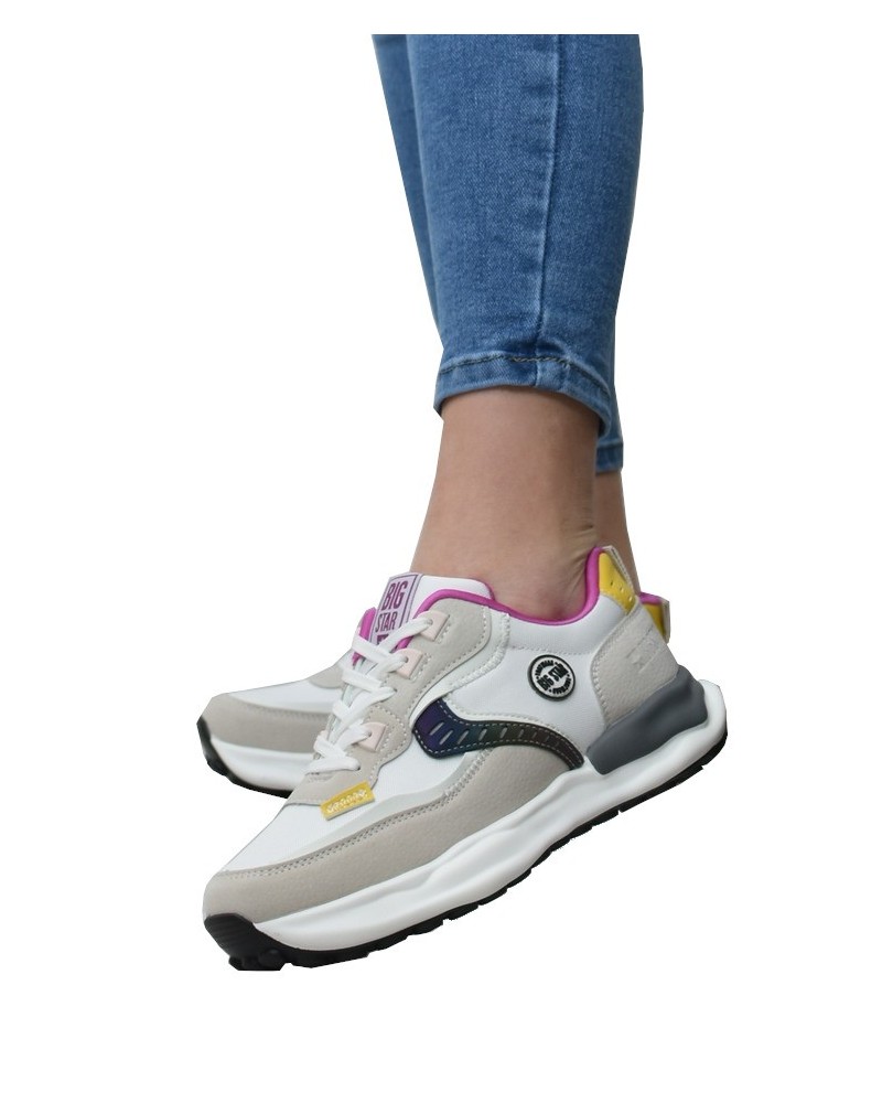 Sneakersy damskie Big Star KK274099 Białe