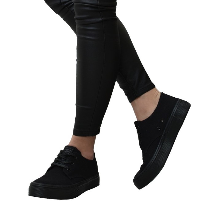 Trampki damskie Big Star JJ274089 Czarne