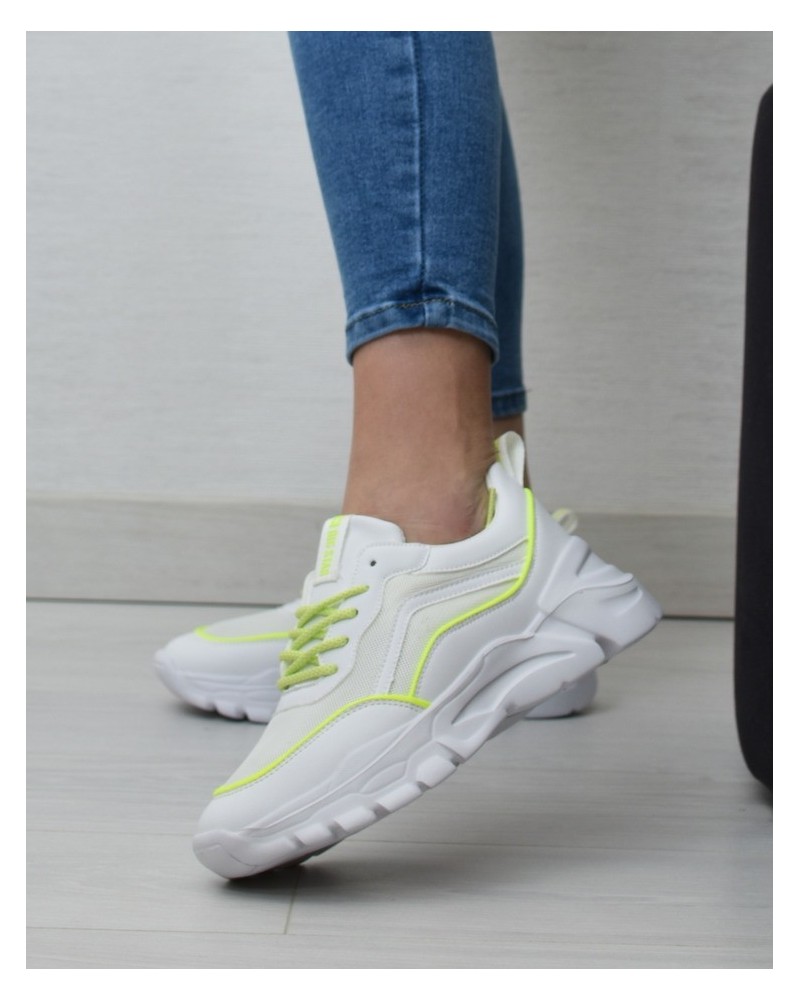 Sneakersy damskie Big Star JJ274784 Białe