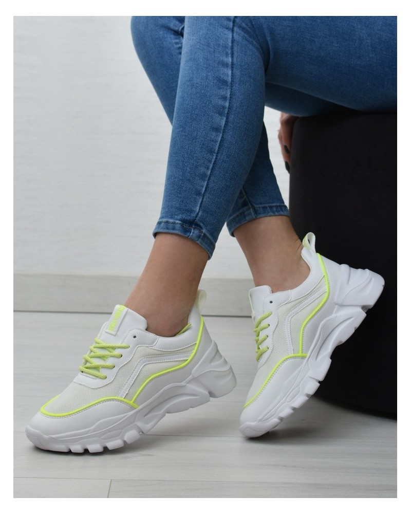 Sneakersy damskie Big Star JJ274784 Białe