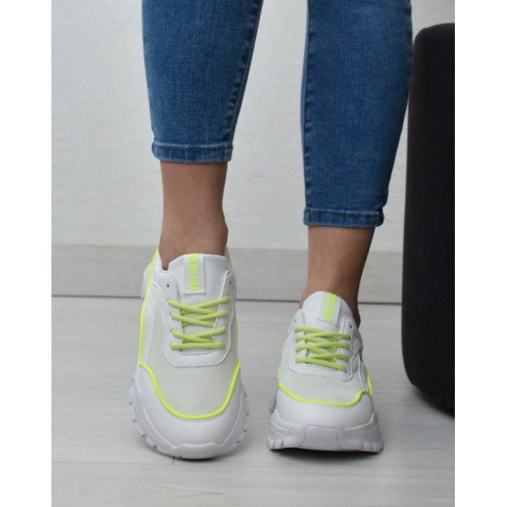 Sneakersy damskie Big Star JJ274784 Białe