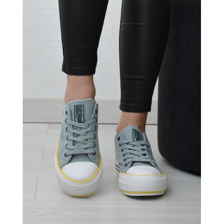 Trampki damskie Big Star LL274183 Niebieskie