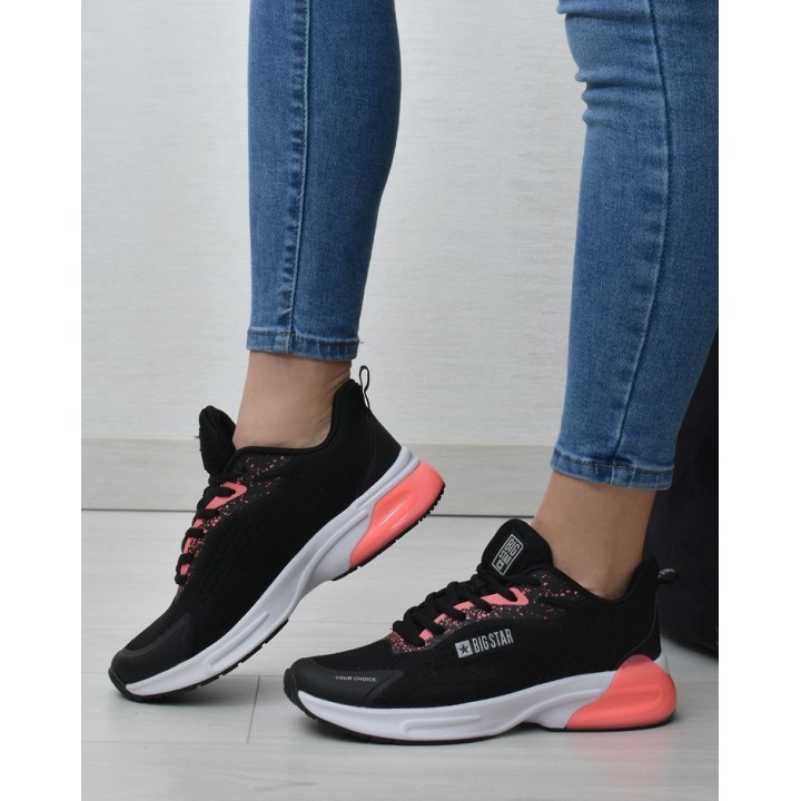 Buty sportowe damskie Big Star LL274318 Czarne