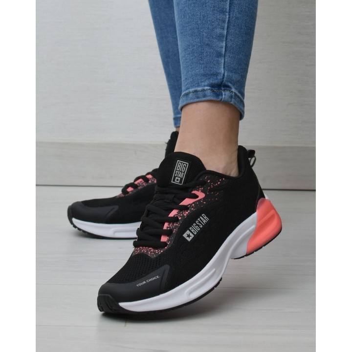 Buty sportowe damskie Big Star LL274318 Czarne