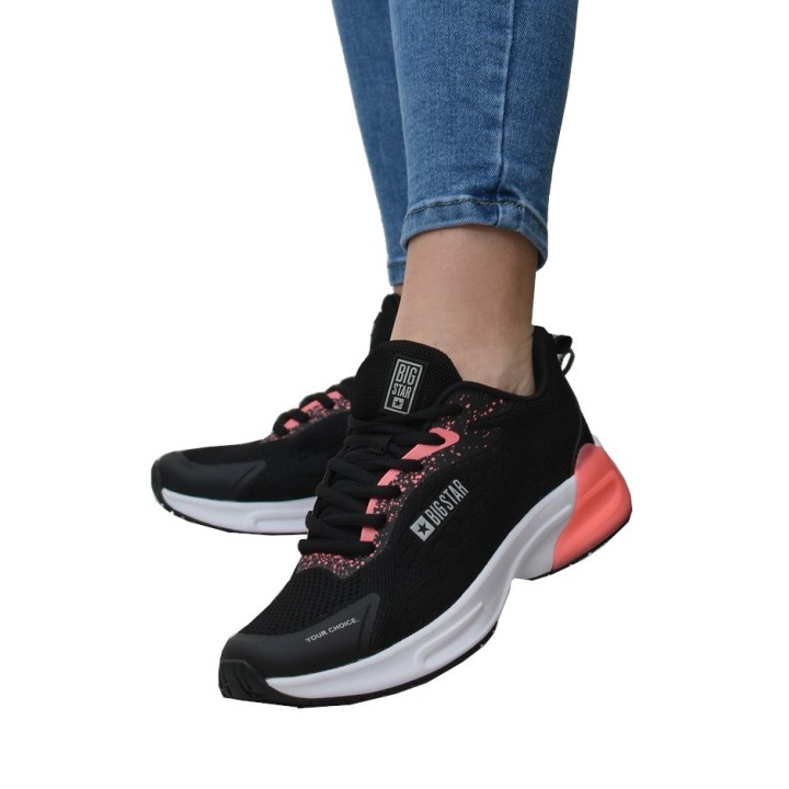 Buty sportowe damskie Big Star LL274318 Czarne