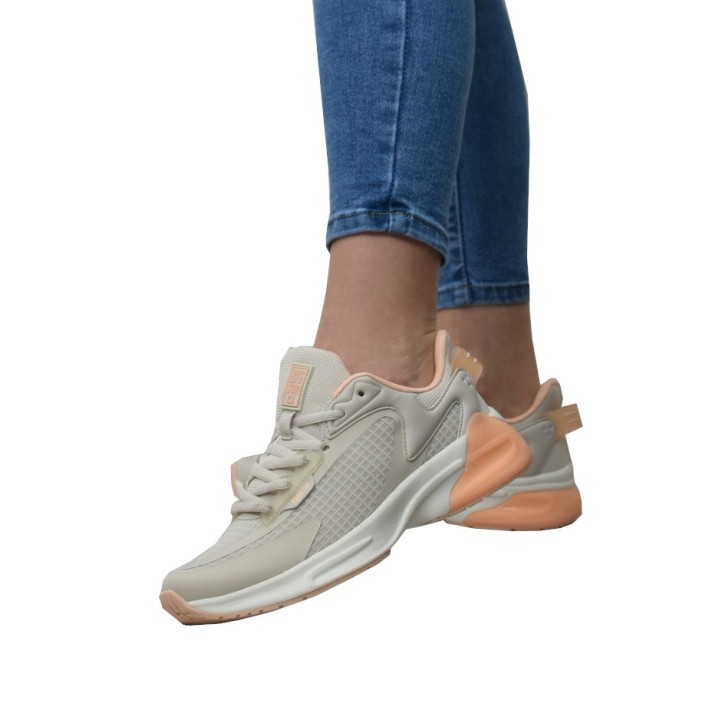 Buty sportowe damskie Big Star LL274336 Beżowe