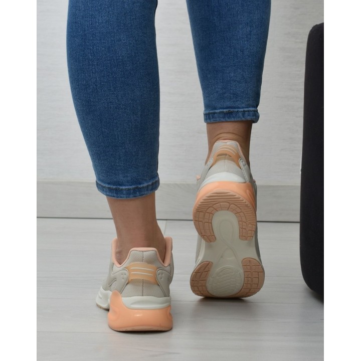 Buty sportowe damskie Big Star LL274336 Beżowe