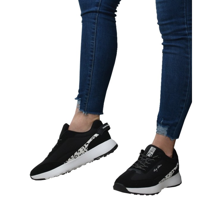 Sneakersy damskie Big Star LL274956 Czarne