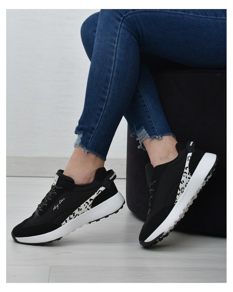 Sneakersy damskie Big Star LL274956 Czarne