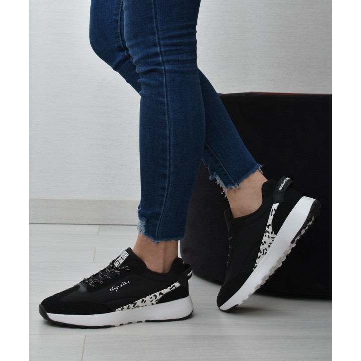 Sneakersy damskie Big Star LL274956 Czarne
