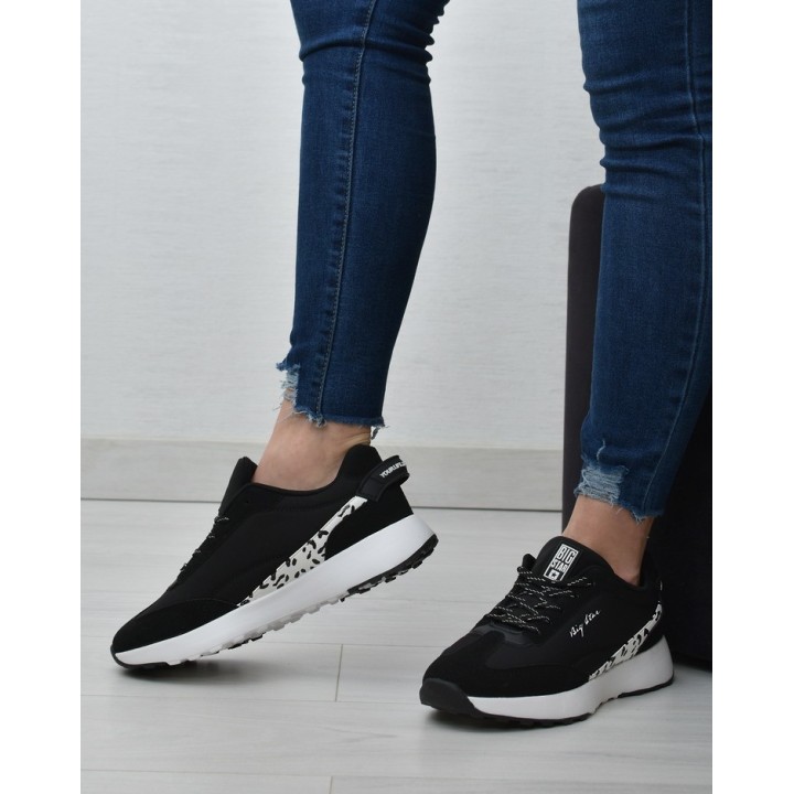 Sneakersy damskie Big Star LL274956 Czarne
